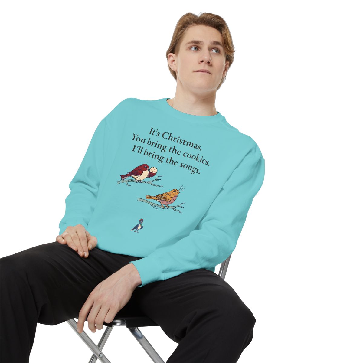 It's Christmas. You bring the cookies. I'll bring the songs, worn